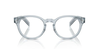 Prada PR A14V men Grey Round Eyeglasses