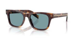 Prada PR A17S men Havana Squared Sunglasses