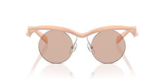 Prada PR A18S men Pink Round Sunglasses