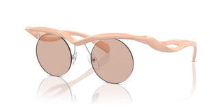 Prada PR A18S men Pink Round Sunglasses