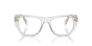 Prada PR A18V women Transparent Geometric Eyeglasses