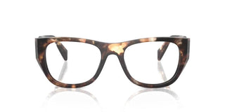 Prada PR A18V women Havana Geometric Eyeglasses