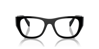 Prada PR A18V women Black Geometric Eyeglasses