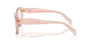 Prada PR A18V women Pink Geometric Eyeglasses