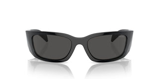 Prada PR A19S men Black Squared Sunglasses