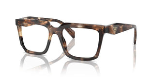 Prada PR A19V women Havana Squared Eyeglasses