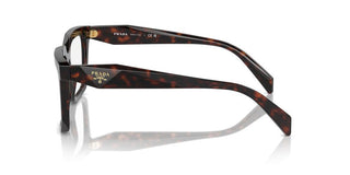 Prada PR A19V women Havana Squared Eyeglasses