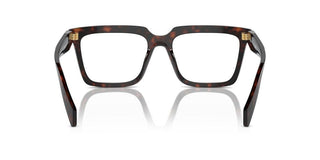 Prada PR A19V women Havana Squared Eyeglasses