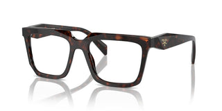 Prada PR A19V women Havana Squared Eyeglasses