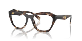 Prada PR A20V women Havana Geometric Eyeglasses