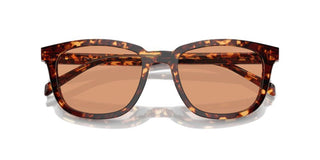 Prada PR A21S men Havana Geometric Sunglasses