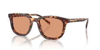 Prada PR A21S men Havana Geometric Sunglasses