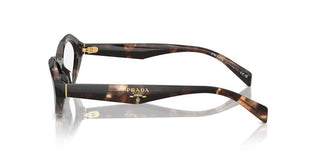 Prada PR A21V women Havana Squared Eyeglasses