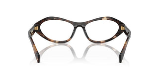 Prada PR A21V women Havana Squared Eyeglasses