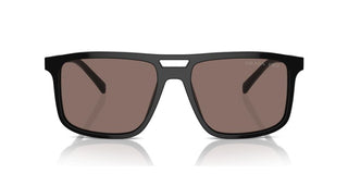 Prada PR A22S men Havana Geometric Sunglasses