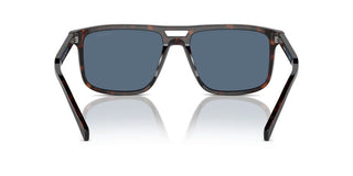 Prada PR A22S men Havana Geometric Sunglasses