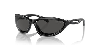 Prada PR A23S women Black Cat Eye Sunglasses