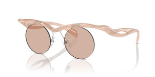 Prada PR A24S women Pink Round Sunglasses