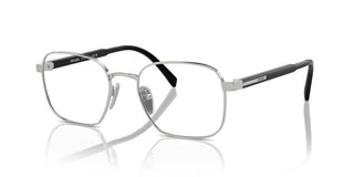 Prada PR A55V men Silver Round Eyeglasses