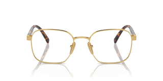 Prada PR A55V men Gold Round Eyeglasses