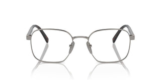 Prada PR A55V men Ruthenium Round Eyeglasses