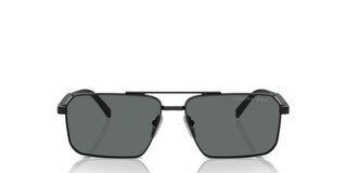 Prada PR A57S men Black Squared Sunglasses