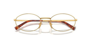 Prada PR A57V women Gold Round Eyeglasses