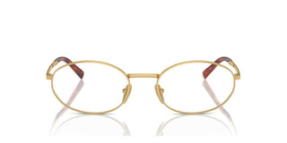 Prada PR A57V women Gold Round Eyeglasses