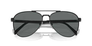 Prada PR A58S men Black Pilot Sunglasses