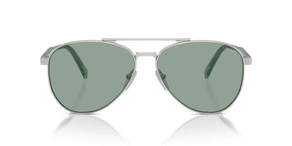 Prada PR A58S men Silver Pilot Sunglasses