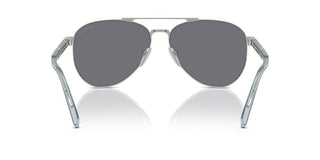 Prada PR A58S men Silver Pilot Sunglasses