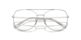 Prada PR A58V women Silver Pilot Eyeglasses