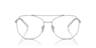 Prada PR A58V women Silver Pilot Eyeglasses