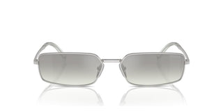 Prada PR A60S women Silver Squared Sunglasses