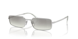 Prada PR A60S women Silver Squared Sunglasses