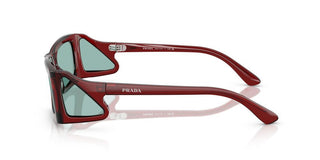 Prada PR B03S men Red Rectangle Sunglasses