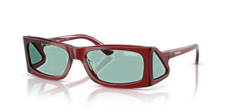 Prada PR B03S men Red Rectangle Sunglasses