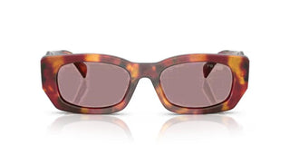 Prada PR B05S women Brown Squared Sunglasses