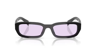 Prada PR B06S women Black Rectangle Sunglasses