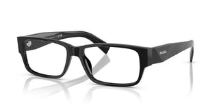 Prada PR B09V men Black Visor Eyeglasses