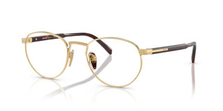 Prada PR B52V men Gold Visor Eyeglasses