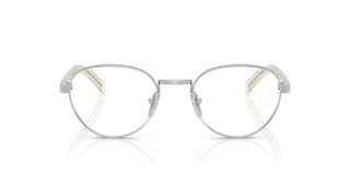 Prada PR B53V women Silver Round Eyeglasses