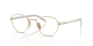 Prada PR B53V women Gold Round Eyeglasses