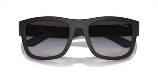 Prada Linea Rossa PS 01ZS men Black Squared Sunglasses