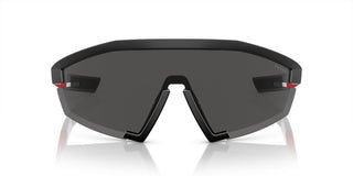 Prada Linea Rossa PS 03ZS men Black Shield Sunglasses