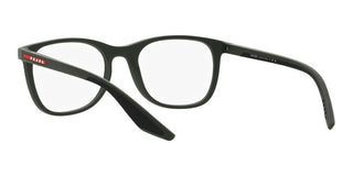 Prada Linea Rossa PS 05PV men Green Squared Eyeglasses