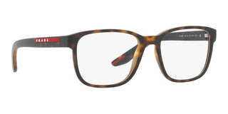 Prada Linea Rossa PS 06PV men Havana Squared Eyeglasses