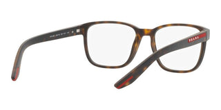 Prada Linea Rossa PS 06PV men Havana Squared Eyeglasses