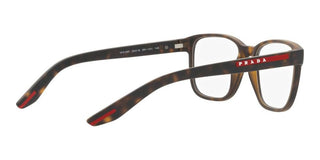 Prada Linea Rossa PS 06PV men Havana Squared Eyeglasses