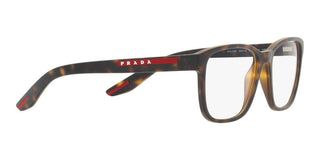 Prada Linea Rossa PS 06PV men Havana Squared Eyeglasses